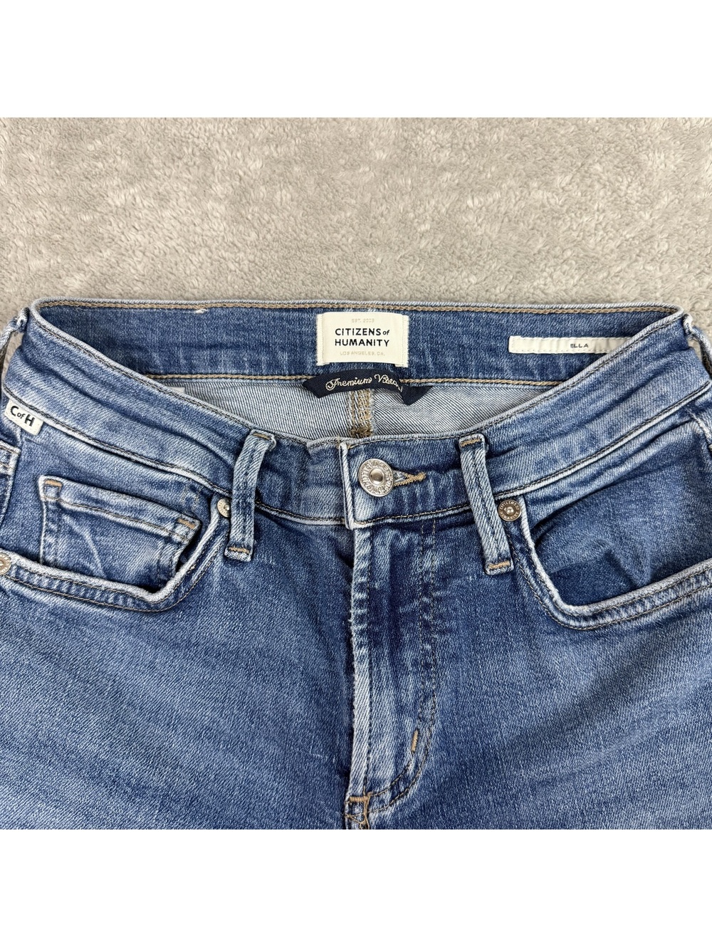 Citizens of Humanity Ella Premium Vintage Women's Size 23 Straight Leg Jeans - Picture 5 of 8